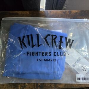 Kill Crew Blue Fighters Club Athletic Top